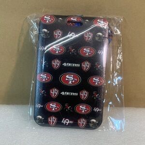 NFL 49ers Black and Red 🆔 holder/work badge